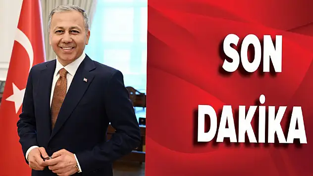 Bakan Yerlikaya Hiç kimse kanunların üstünde değildir