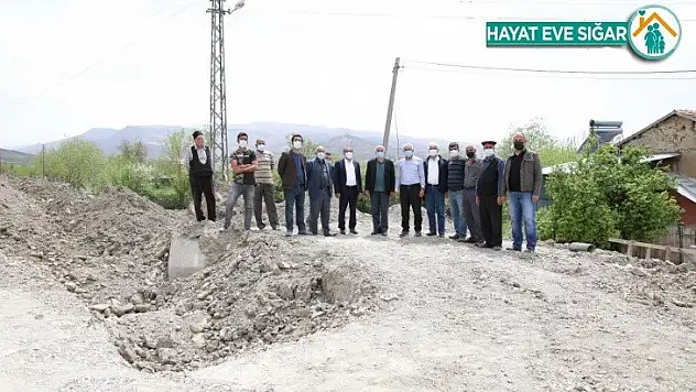 Başkan Güder, Orduzu'daki alt yapı çalışmalarını inceledi