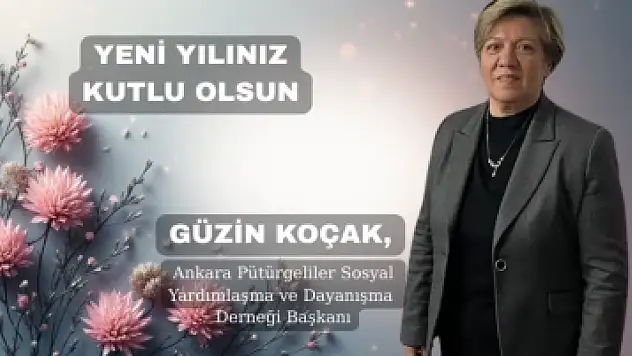 Başkan Güzin Koçak'tan Yeni Yıl Mesajı