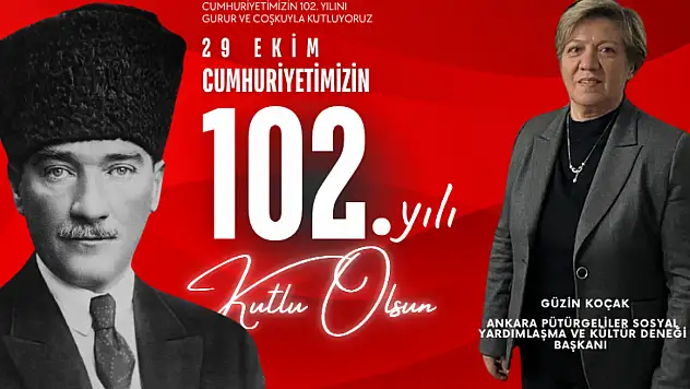 Başkan Koçak'tan 29 Ekim Cumhuriyet Bayramı Mesajı