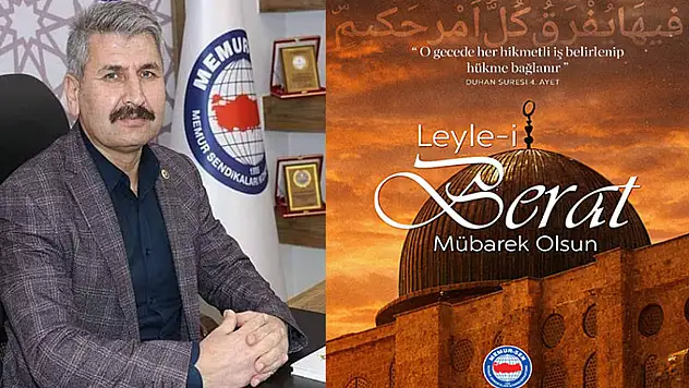 Başkan Söylemez'den Berat Kandili Mesajı