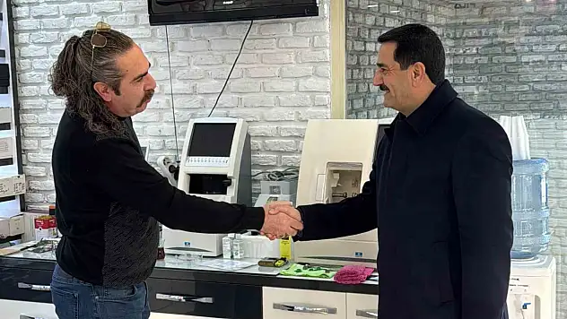 Başkan Taşkın'dan esnaf ziyareti