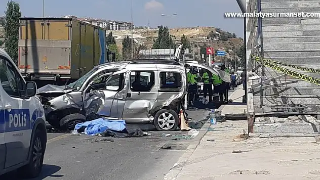 Başkentteki trafik kazasında ölen kişinin kimliği belli oldu