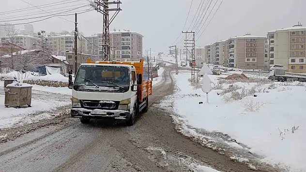 Battalgazi'de kar seferberliği