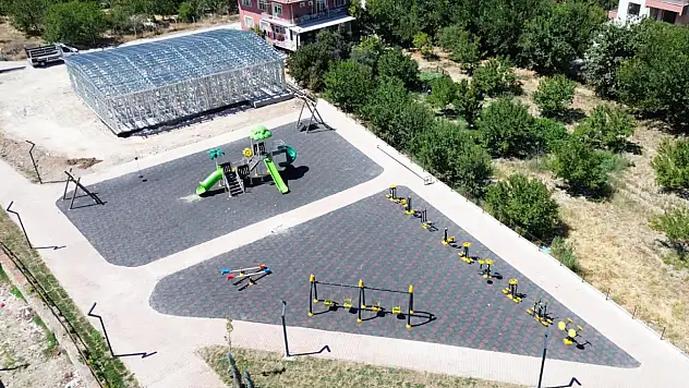 Battalgazi'de parklar yenilendi yeşil alanlar genişletildi