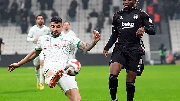 Beşiktaş Evinde Kazandı! Konyaspor'u 2-1'le Geçti