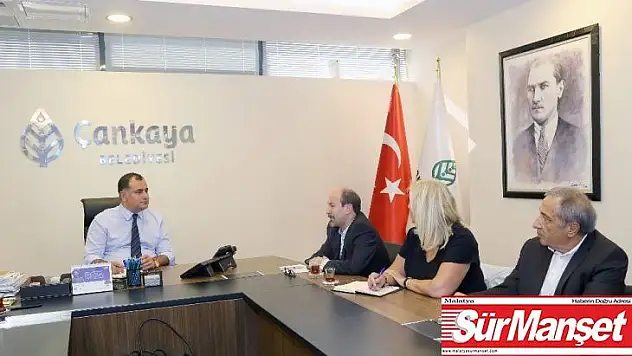 Çankaya Kent Konseyinden Başkan Taşdelen'e ziyaret