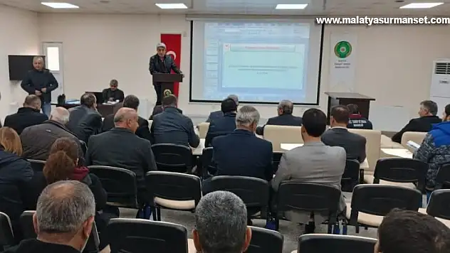 Çiftçilere hibe destekleri anlatıldı