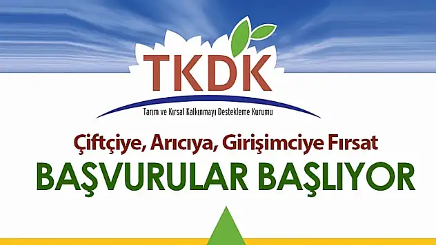 Çiftçiye Arıcıya Girişimciye Fırsat: TKDK Başvuru Süreci Başlıyor
