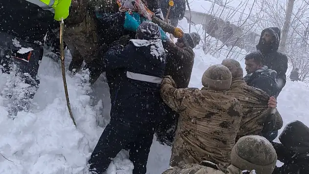 Çığın Altında Kalan Kadın Yaşamını Yitirdi