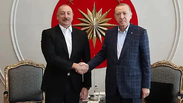 Cumhurbaşkanı Erdoğan, Aliyev ile görüştü