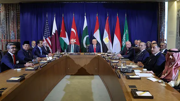 Cumhurbaşkanı Erdoğan, Gazze toplantısına katıldı
