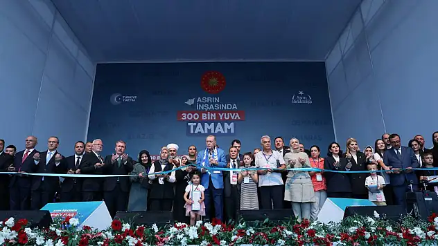 Cumhurbaşkanı Erdoğan Her 3 Depremzededen 2'si Artık Yeni Yuvasında