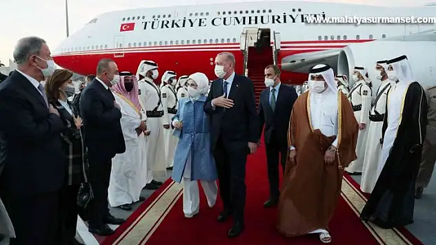 Cumhurbaşkanı Erdoğan, Katar'da