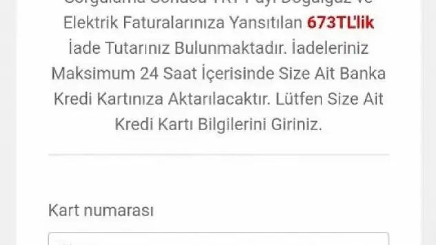 Cumhurbaşkanlığı Logosu ile dolandırıcılık