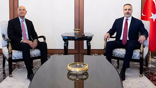 Dışişleri Bakanı Fidan, ABD'nin Ankara Büyükelçisi Barrack'ı kabul etti