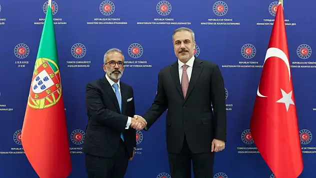 Dışişleri Bakanı Fidan, Portekizli mevkidaşı Rangel ile görüştü