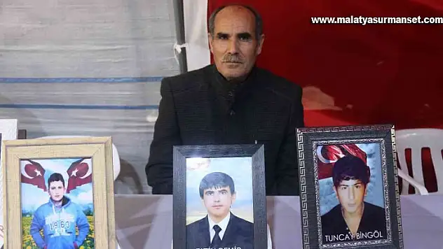 Diyarbakır'da anne ve babaların evlat nöbeti 831'inci gününde