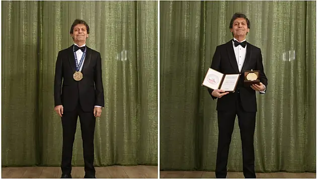 Dünyaca Ünlü Yazar Akif Manaf 2025 Yılı International Peace Prize Ödülü'nü Aldı