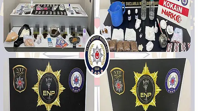 Elazığ'da uyuşturucu operasyonu: 20 şüpheli tutuklandı