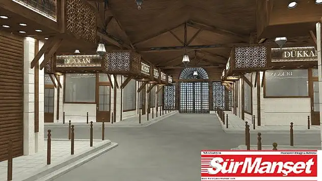 Elazığ Kapalı Çarşısı'nın restorasyon ihalesi yapıldı