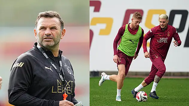 Galatasaray'da Başakşehir mesaisi devam etti