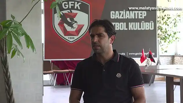 Gaziantep FK Teknik Direktörü Güneş, mücadeleci bir takım kurmayı amaçlıyor