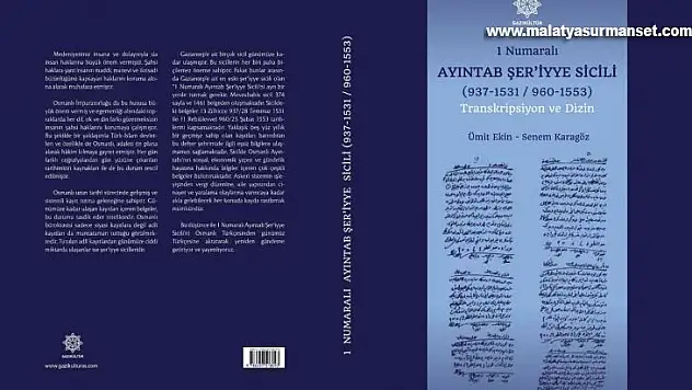 Gaziantep'in davaları kitap oldu