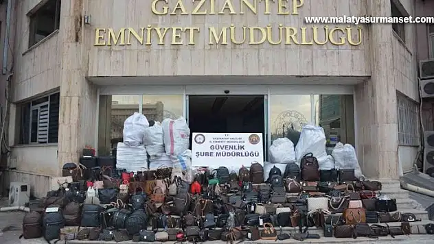 Gaziantep'te 10 milyon 380 bin liralık taklit ürün ele geçirildi