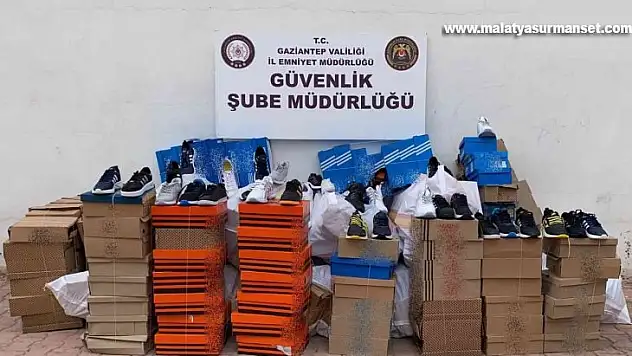Gaziantep'te taklit ürün operasyonu