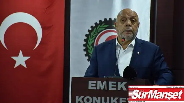 HAK-İŞ Genel Başkanı Arslan: 'HAK-İŞ'e bağlı sendikalarda 5 binden fazla işçi işten atıldı'