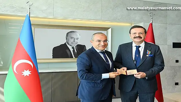 Hisarcıklıoğlu'na Azerbaycan Dostluk Nişanı