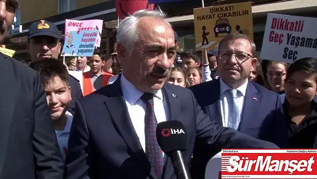 İçişleri Bakanı Yardımcısı Ersoy, Mamak'ta 'yayalara öncelik' etkinliğine katıldı