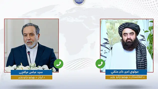 İran ve Afganistan dışişleri bakanları görüştü