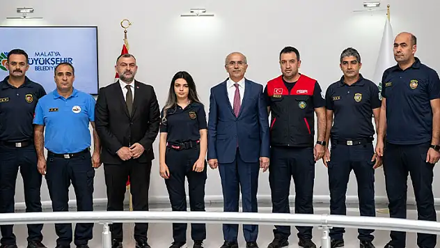 İtfaiye Teşkilatı'ndan Başkan Er'e 310. Yıl Ziyareti