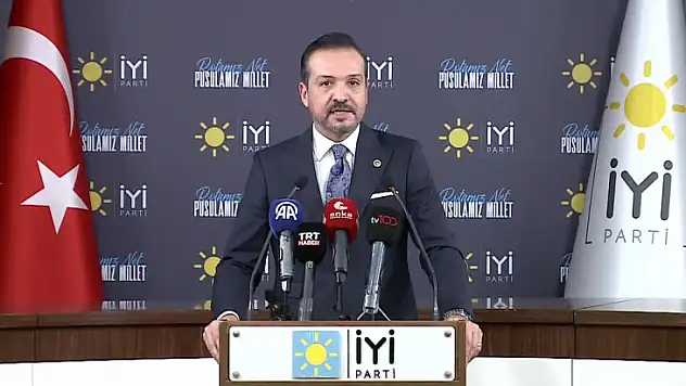 İYİ Parti Sözcüsü Zorlu, basın toplantısı düzenledi