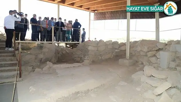 Japonya Büyükelçis Miyajima, Arslantepe Açık Hava Müzesi'ne hayran kaldı