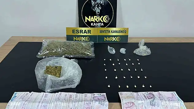 Kahta'da uyuşturucu operasyonu: 3 tutuklama