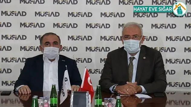 Kahtalı'nın MÜSİAD ziyaretinde ekonomi konuşuldu