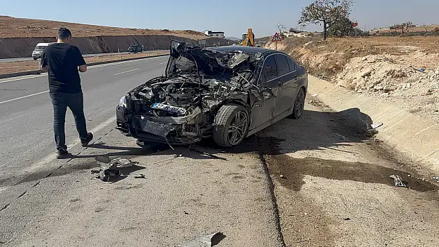 Kavşakta feci son 1 ölü 1 ağır yaralı!