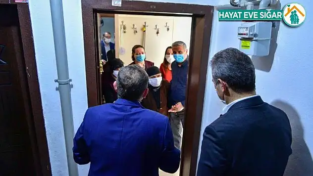 Kaymakam Polat ve Başkan Köse'den Anneler Günü'nde anlamlı ziyaret