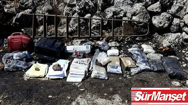Kıran 2 operasyonunda PKK'ya ait 3 sığınakta mühimmatlar bulundu