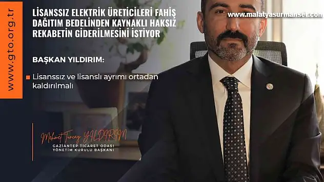 Lisanssız elektrik üreticileri haksız rekabetin giderilmesini istiyor