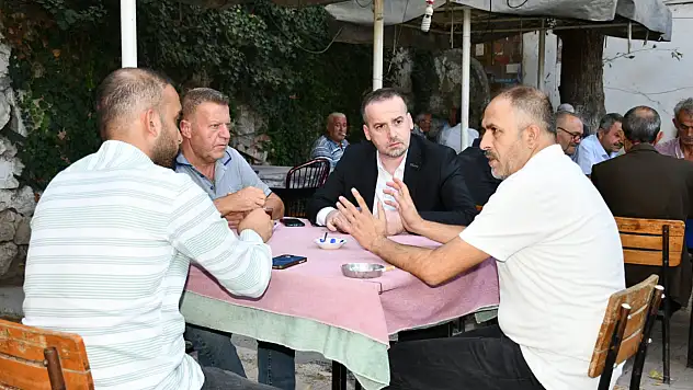 MAGİNDER Başkanı Karademir Konak ve Horata'da Esnafla Buluştu