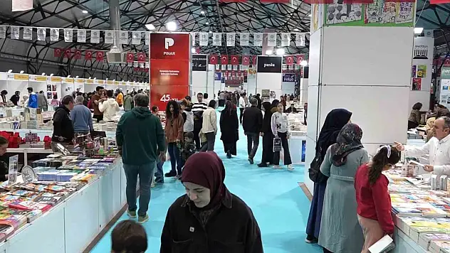 Malatya Anadolu Kitap ve Kültür Fuarı'na yoğun ilgi