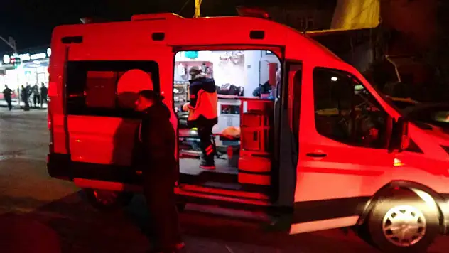 Dur İhtarına Uymayan Motosikletli Kaza Yaptı