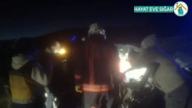 Malatya'da baba ve oğlu kazada yaralandı