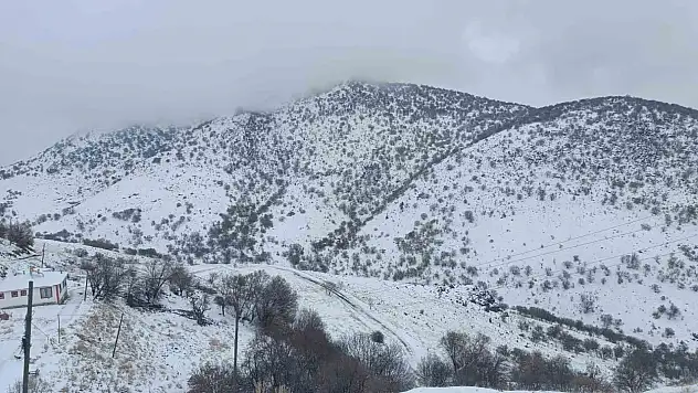 Malatya'da kırsal kesimlerde kar etkili oluyor