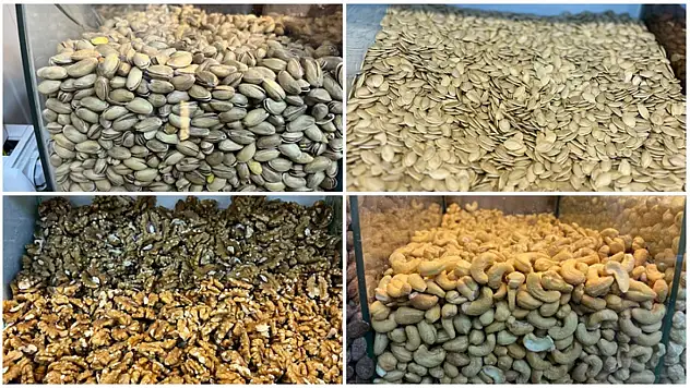 Malatya'da Kış Bereketi: Kuruyemiş Tezgâhlarında Satışlar Zirvede