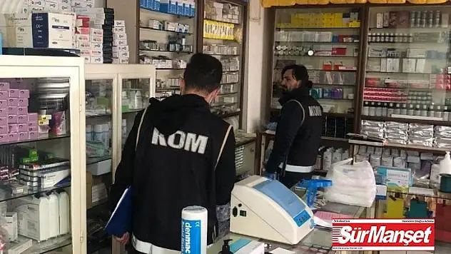 Malatya'da medikal malzemesi satan ruhsatsız iş yeri mühürlendi